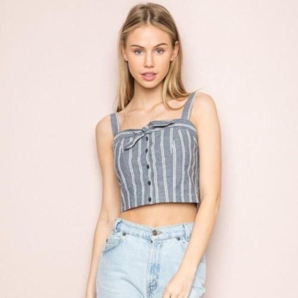 Brandy Melville Lily Striped Tank